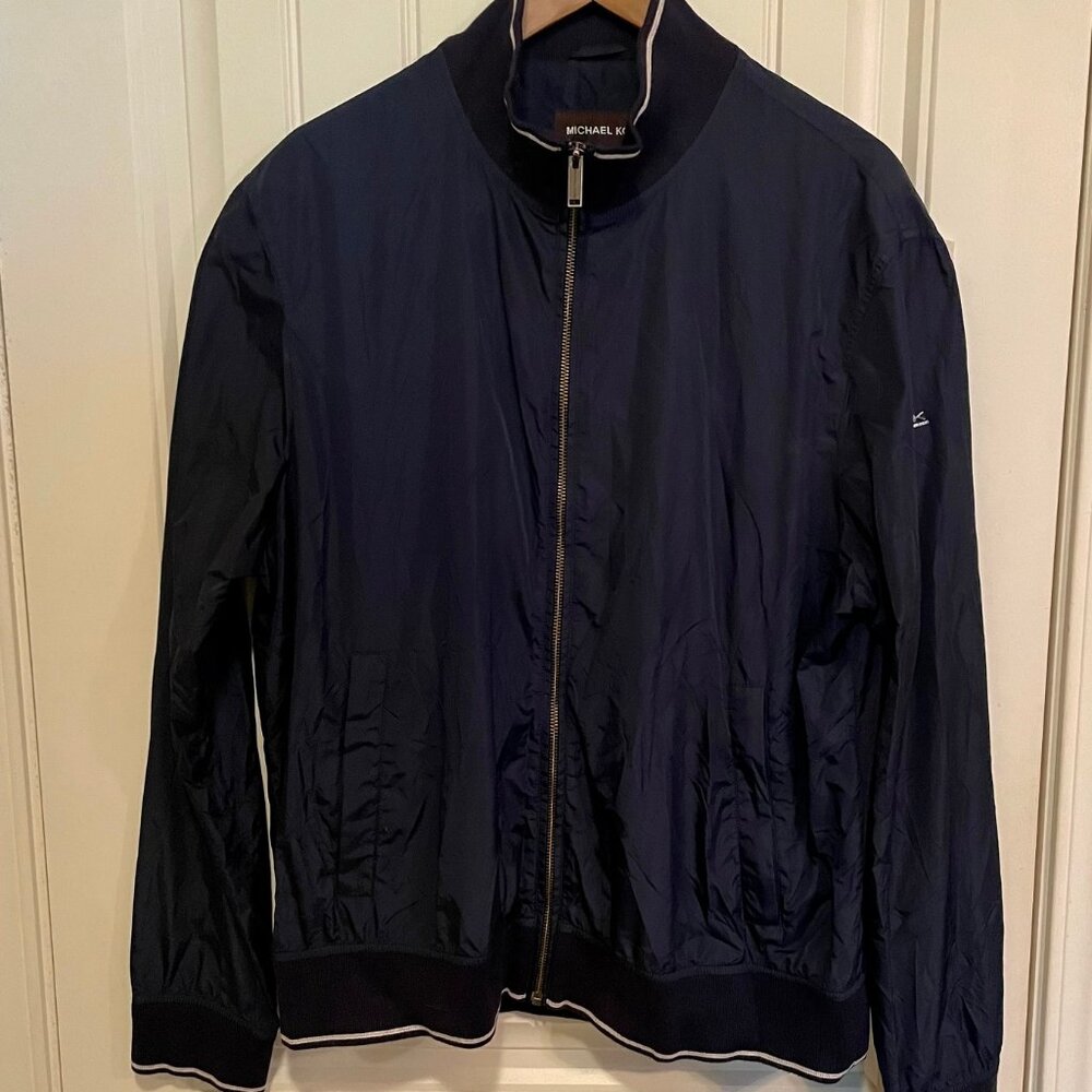 Michael Kors EXCL Zipper Womens Casual Jacket w Pockets and Details SZ XL